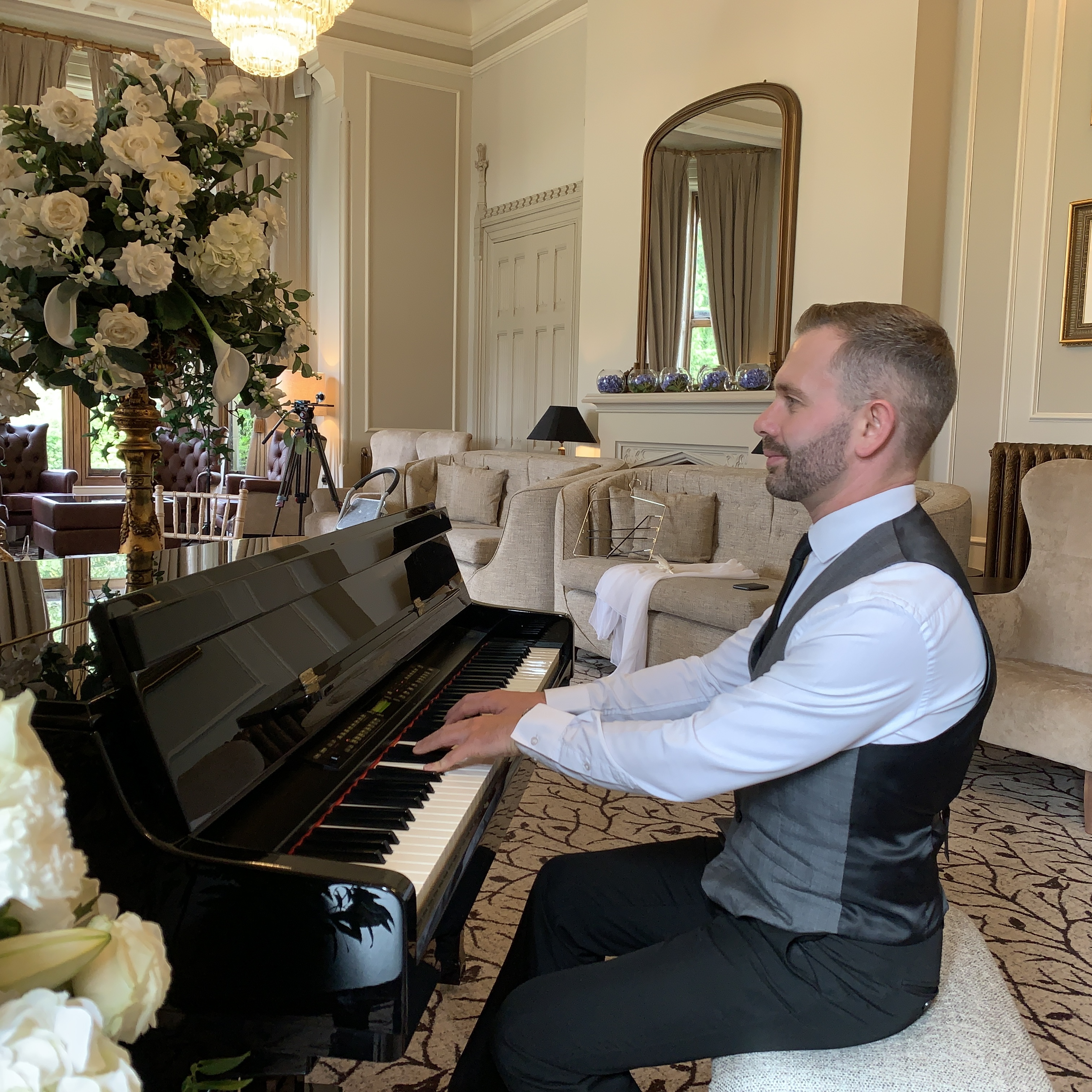 Armathwaite Hall pianist for wedding ceremony