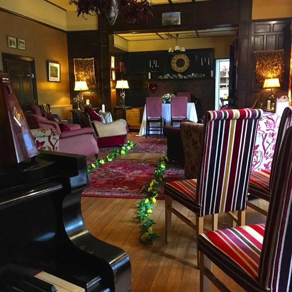 Craig Smith Wedding Pianist playing piano for Augill Castle wedding ceremony