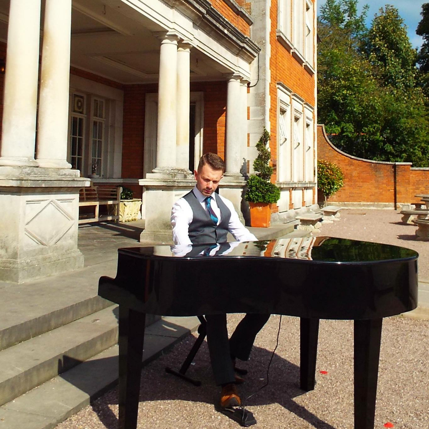 Black Piano Hire for Weddings in Lancashire