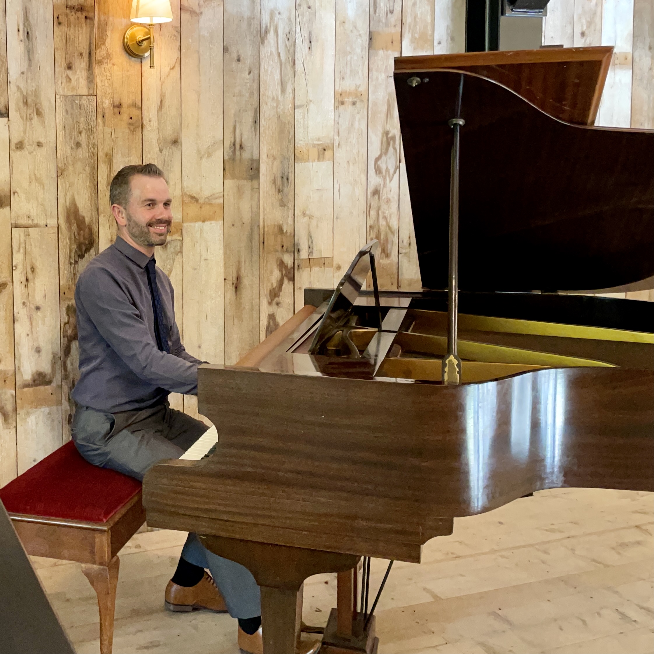 Craig Smith Wedding Ceremony Piano at Hidden River Barn