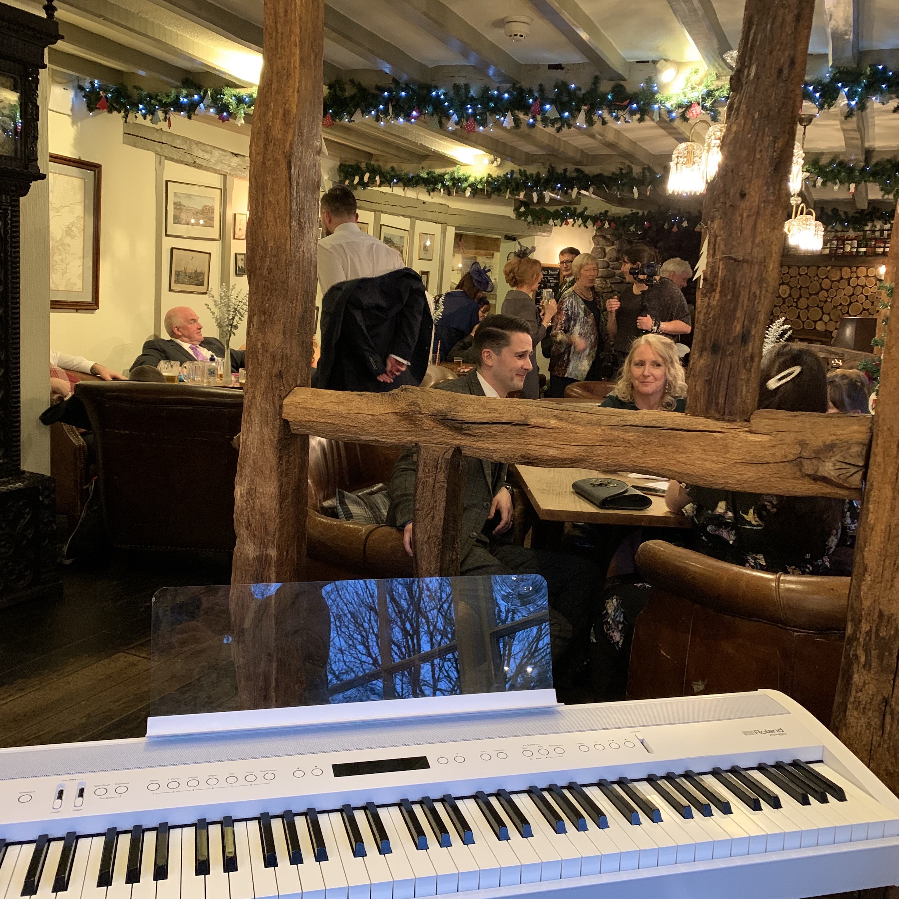 Wedding piano for Wild Boar Inn